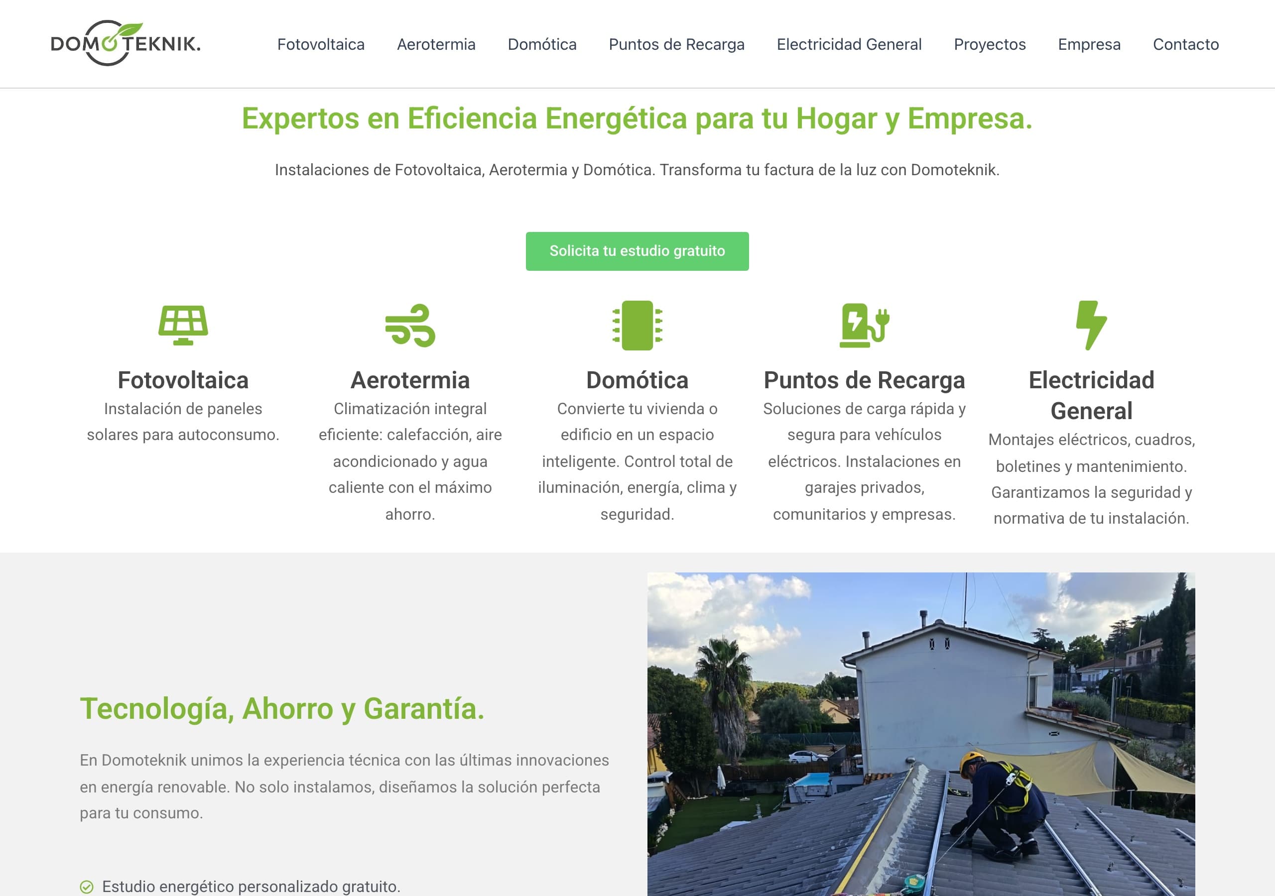 Web de Domoteknik