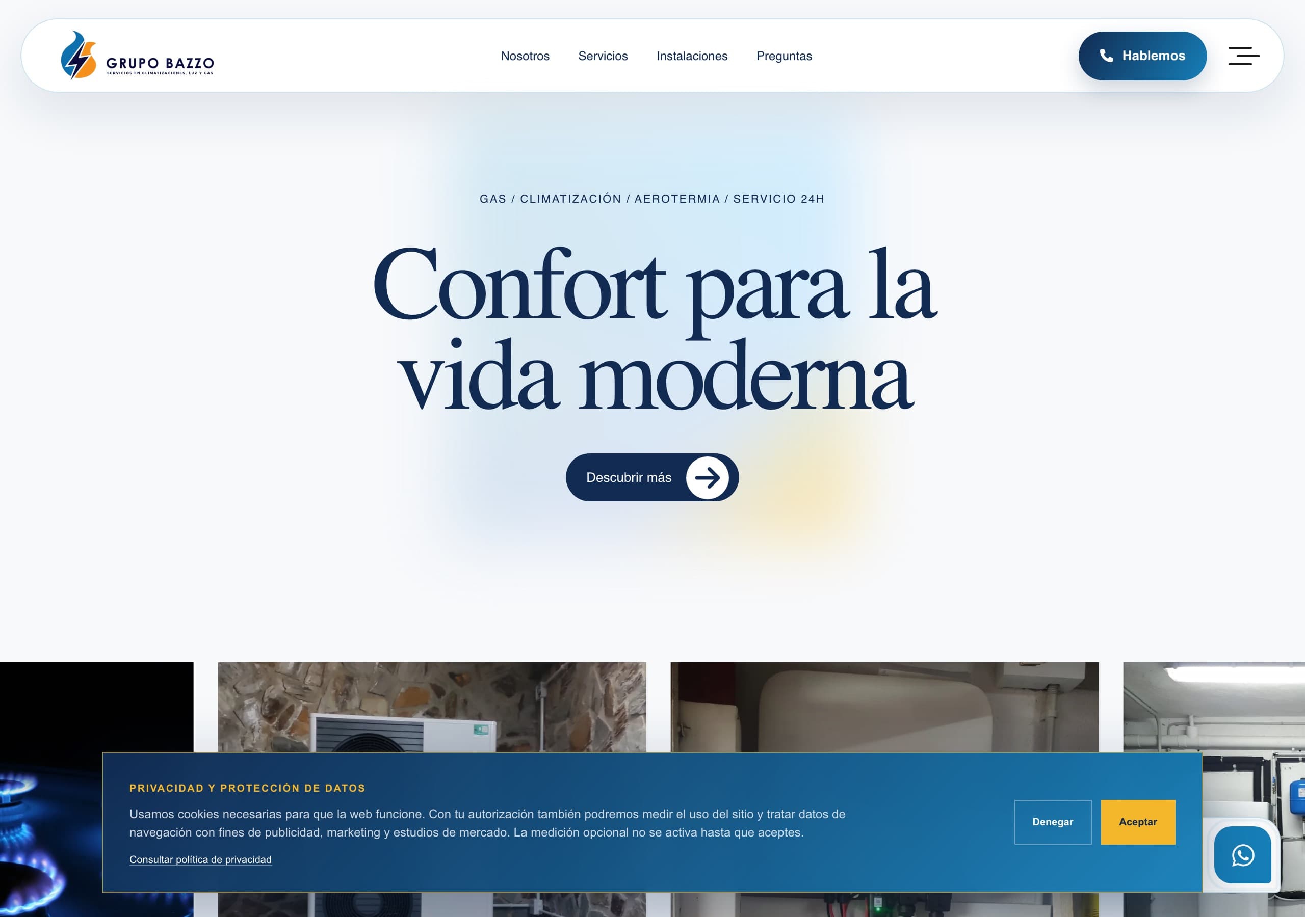 Web de Grupo Bazzo